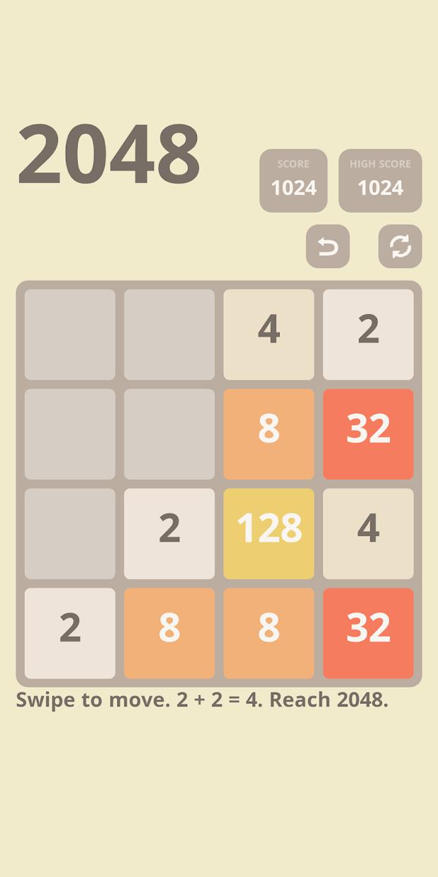 2048 | Addictive and Funny Number Puzzle Game_截图_5