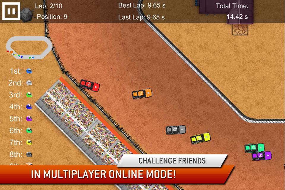 Dirt Racing Sprint Car Game 2_截图_4