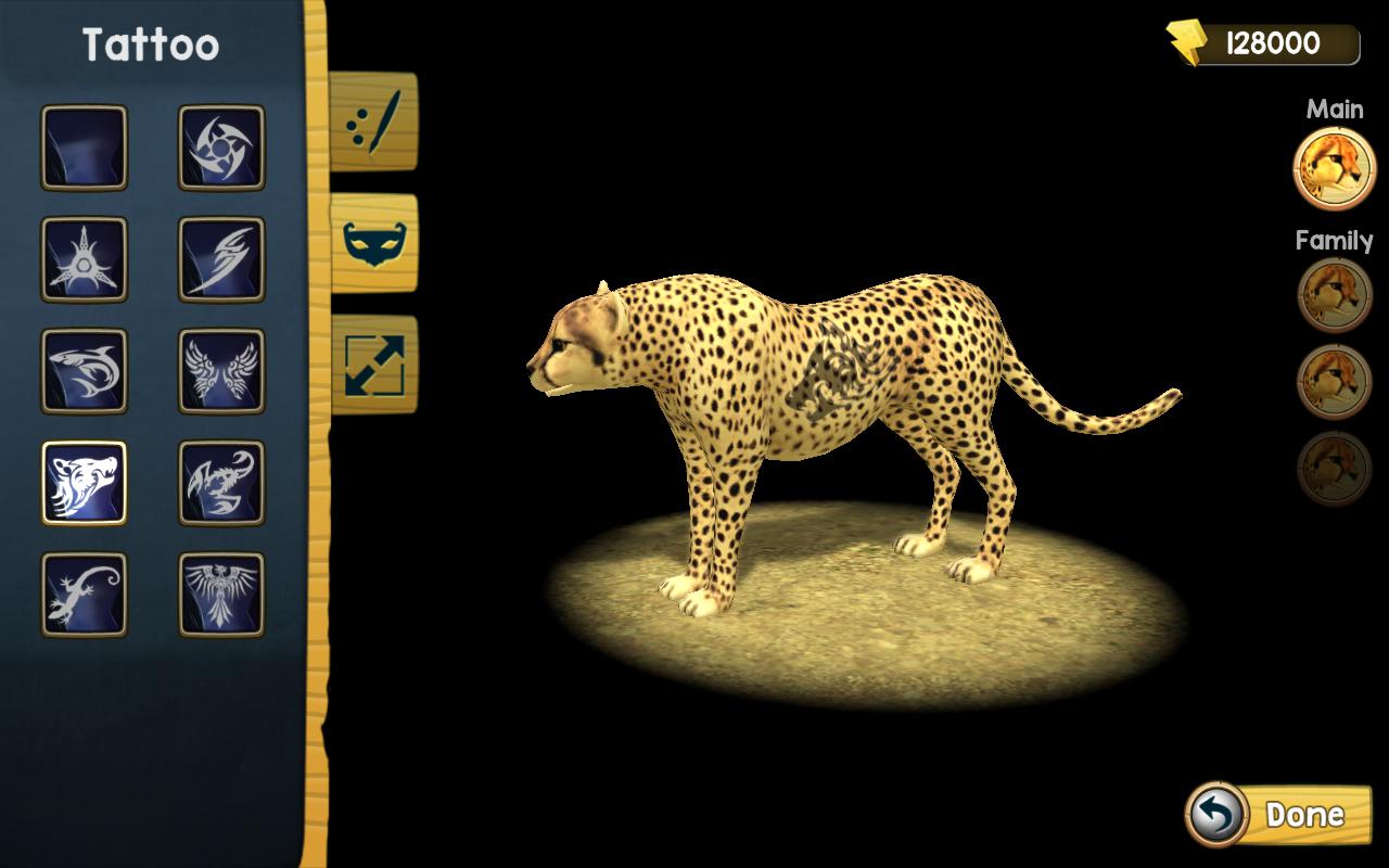 Wild Cheetah Sim 3D_截图_3