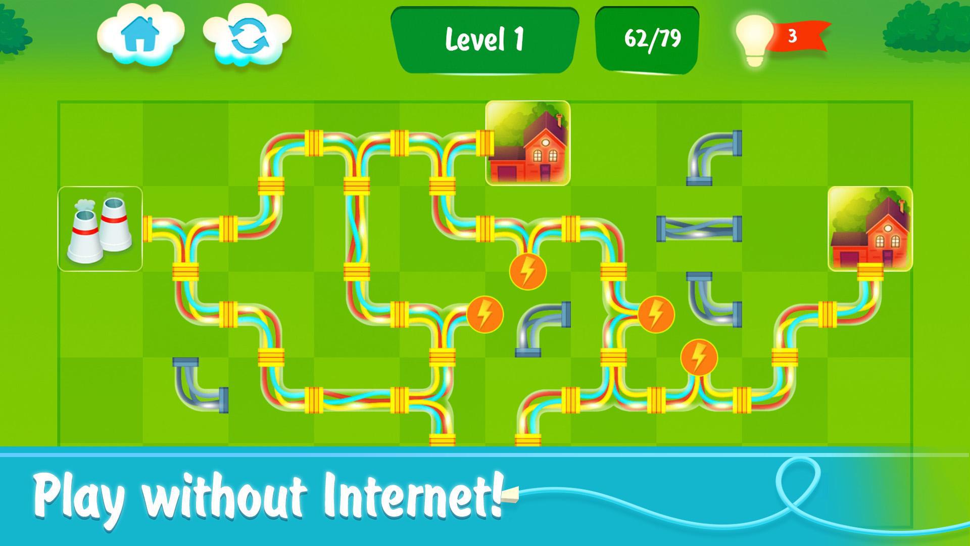 Energy - power lines (new puzzle game)_游戏简介_图4