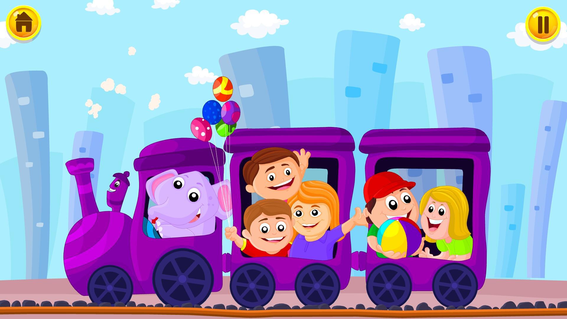 Wheels On The Bus Nursery Rhyme & Song For Toddler