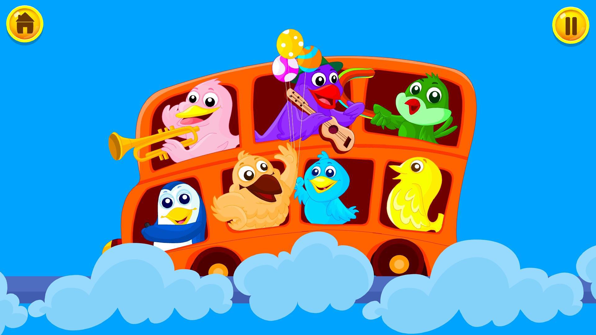 Wheels On The Bus Nursery Rhyme & Song For Toddler_截图_5