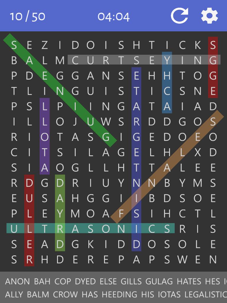 Word Search - Free Puzzles_截图_5