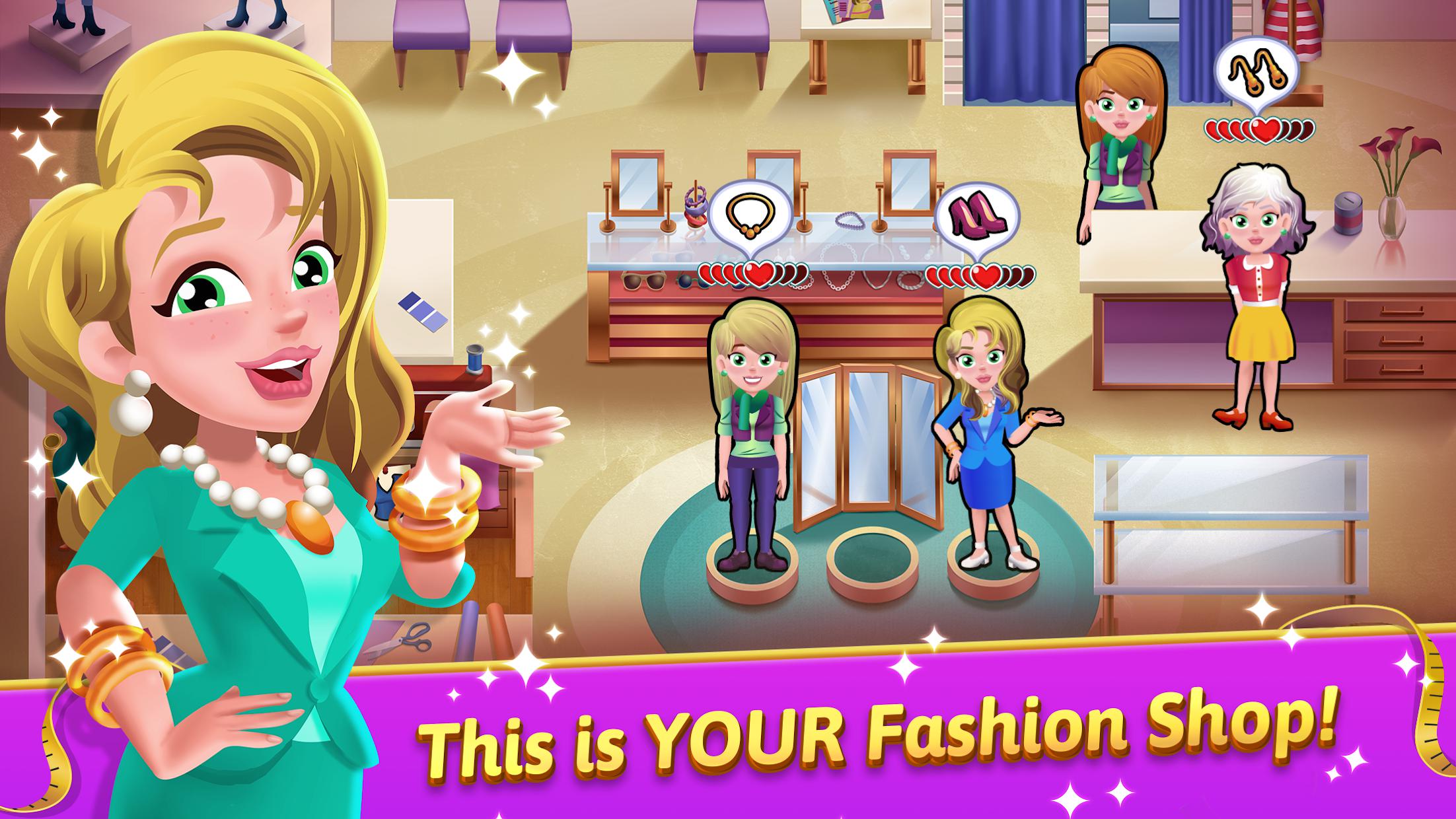 Fashion Salon Dash - Fashion Shop Simulator Game