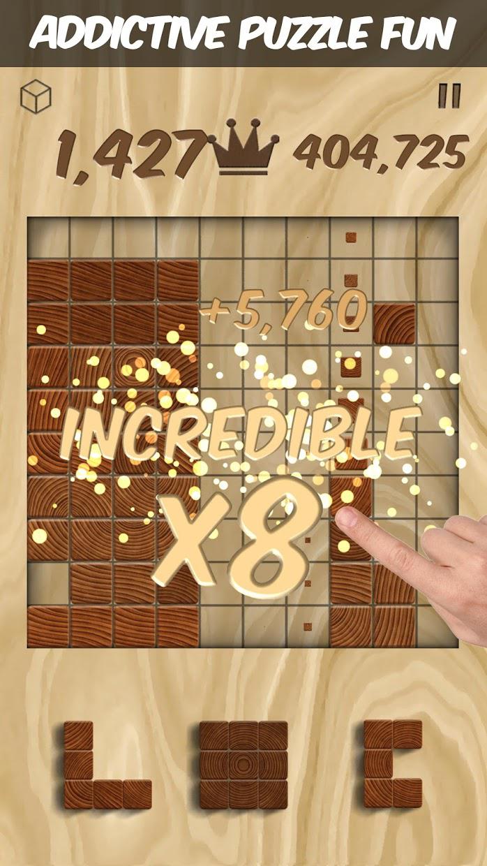 Woodblox Puzzle - Wood Block Wooden Puzzle Game_截图_3
