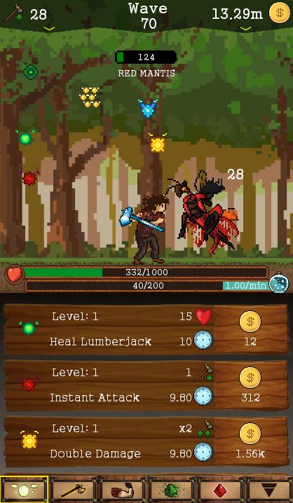 Lumberjack Attack! - Idle Game_截图_2