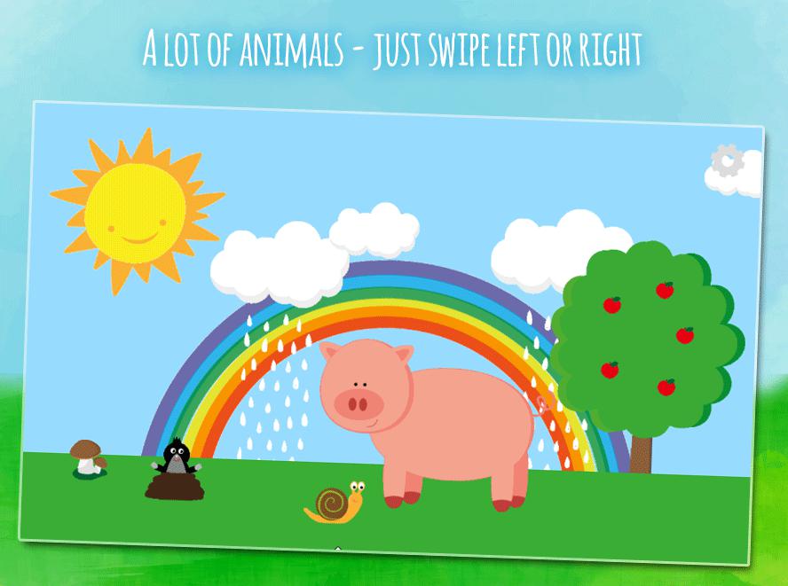 Moo & animals - kids game for toddlers from 1 year_截图_3