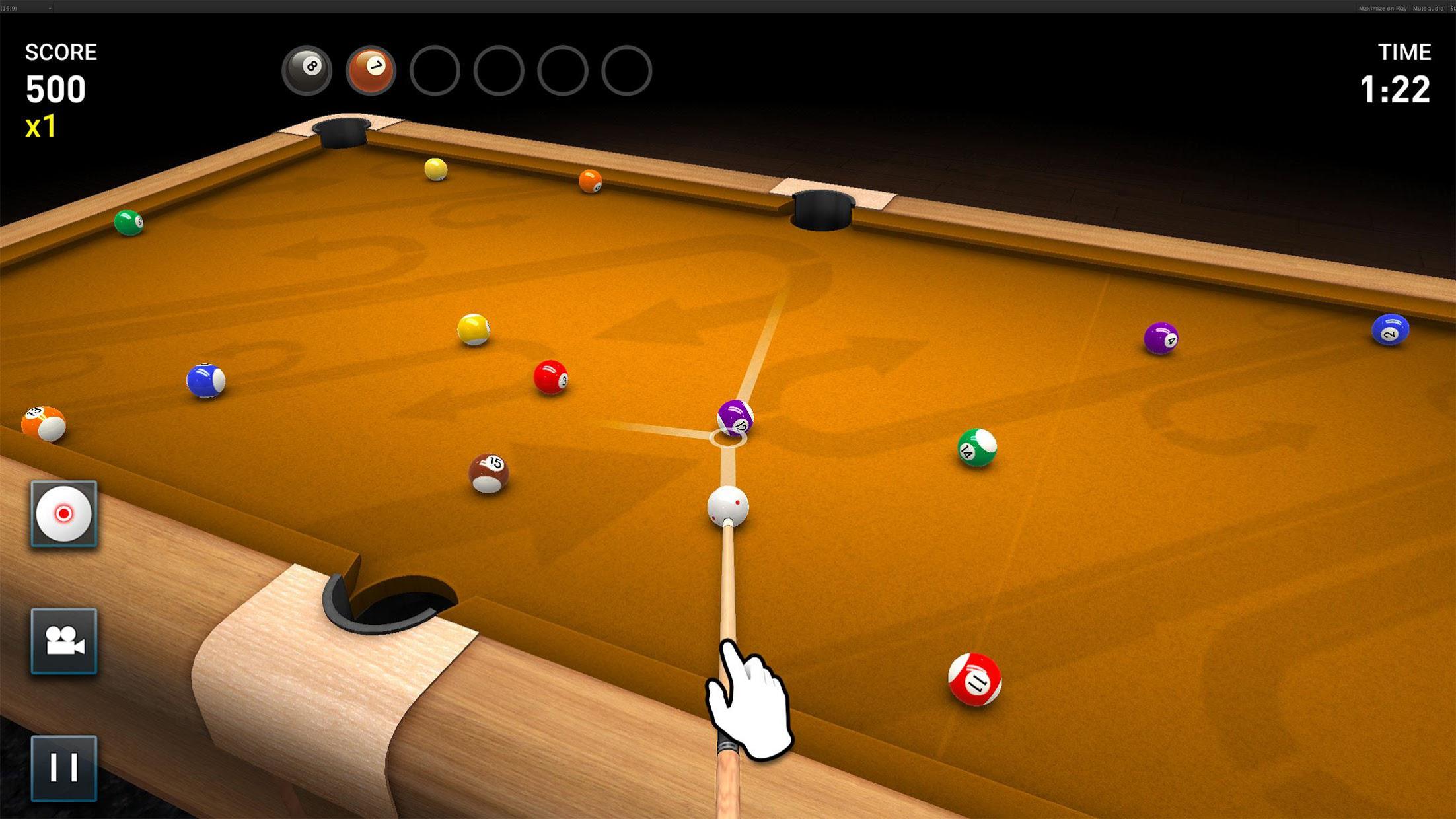 play pool game online for free