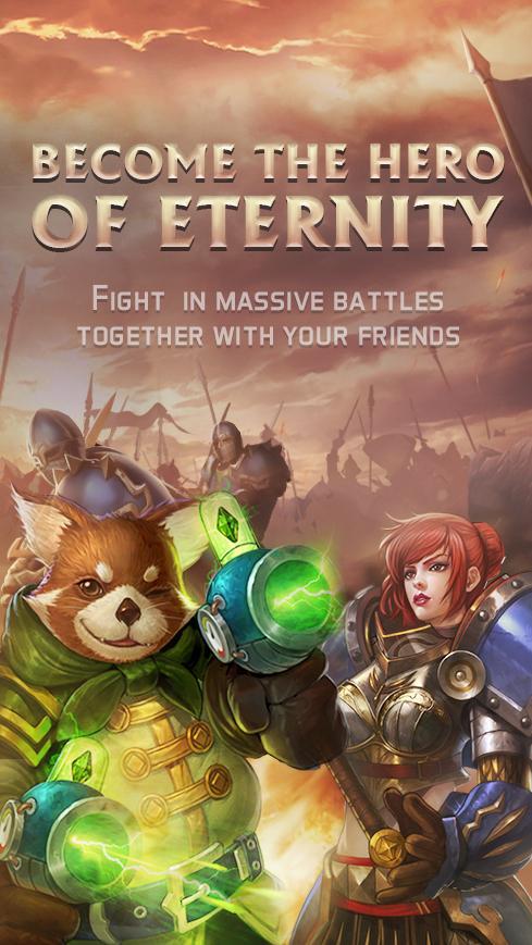 Heroes of Eternity - Strategy PvP RTS game_截图_4