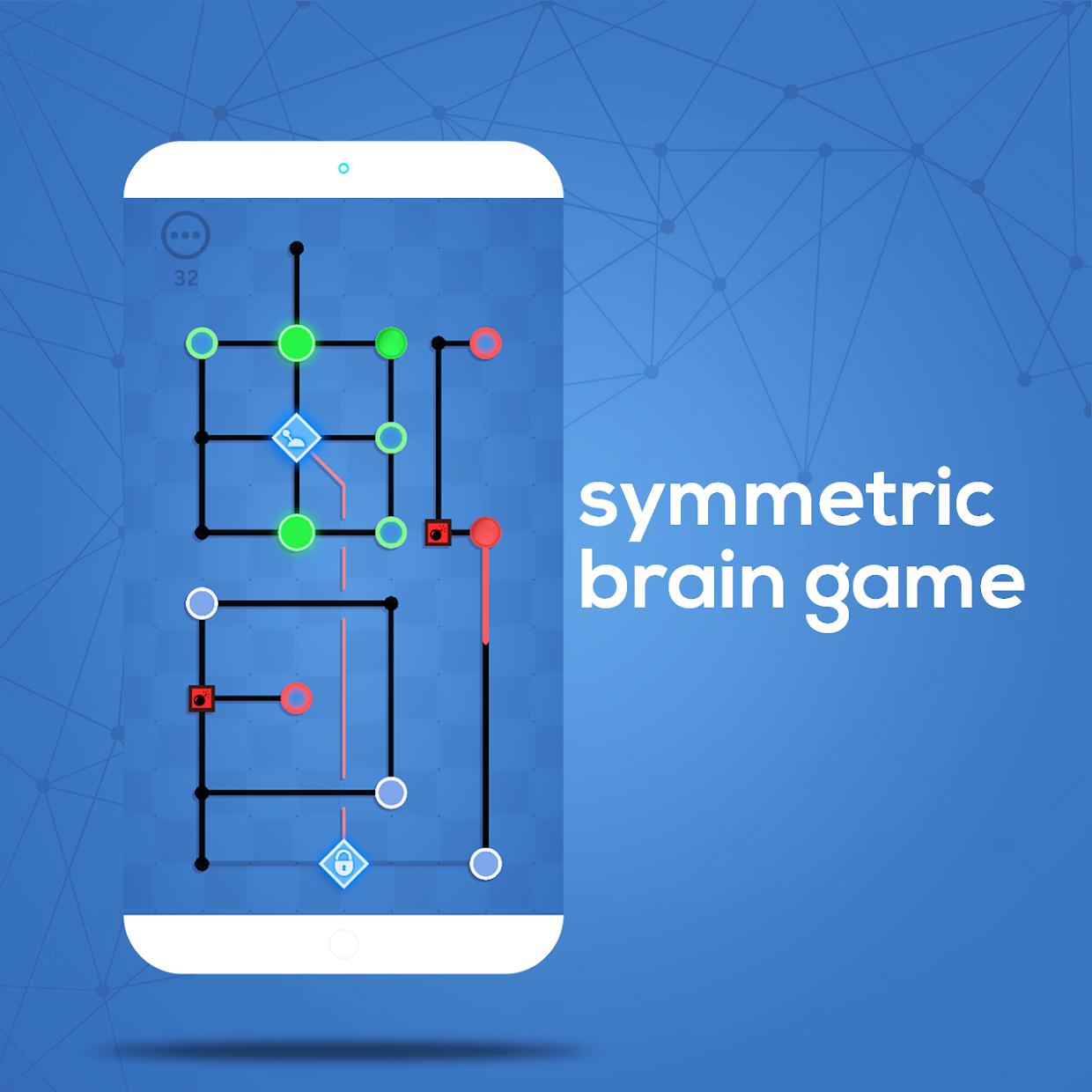 Dots Sync - Symmetric Brain game_截图_6