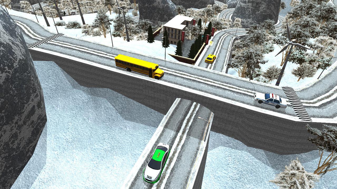 3D Taxi Driver - Hill Station_截图_2