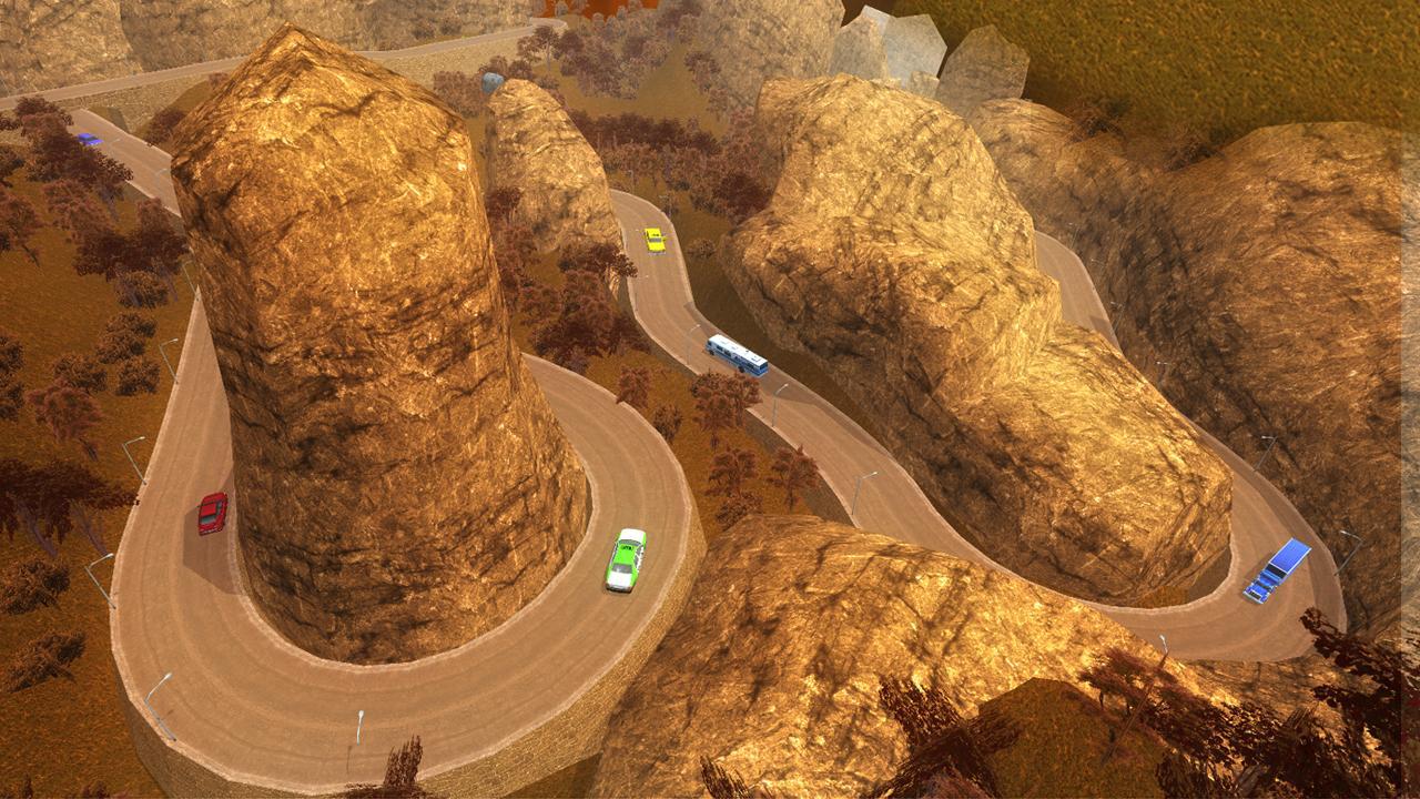 3D Taxi Driver - Hill Station_截图_4