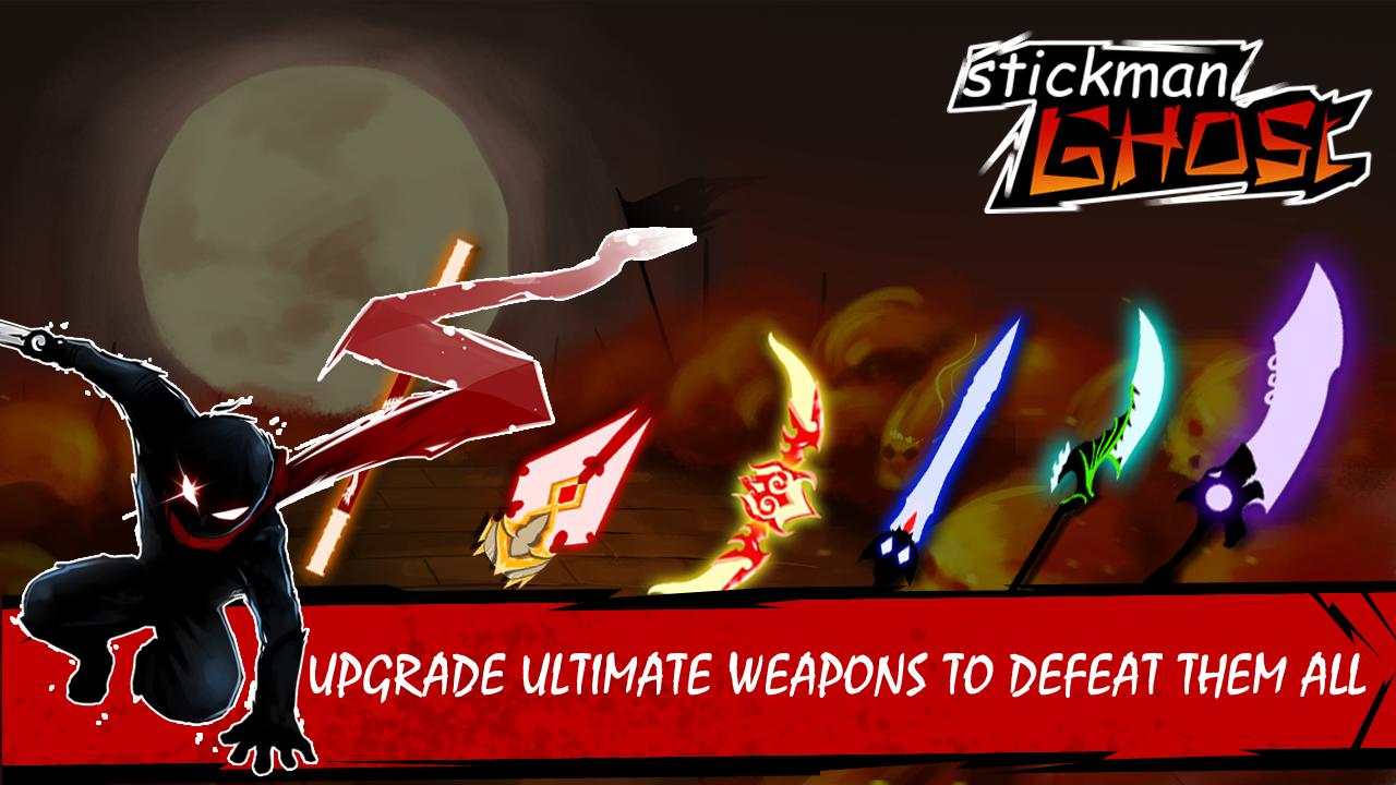 Stickman Ghost: Ninja Warrior: Action Game Offline_截图_3