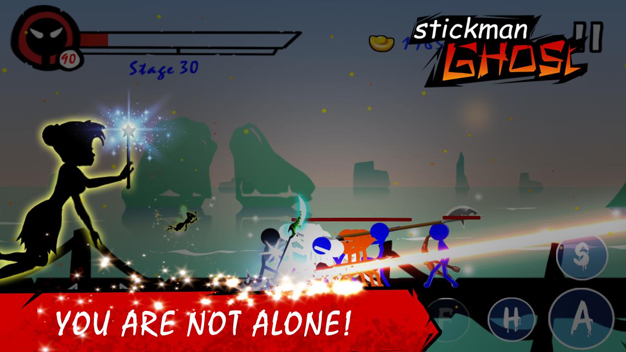 Stickman Ghost: Ninja Warrior: Action Game Offline_截图_4