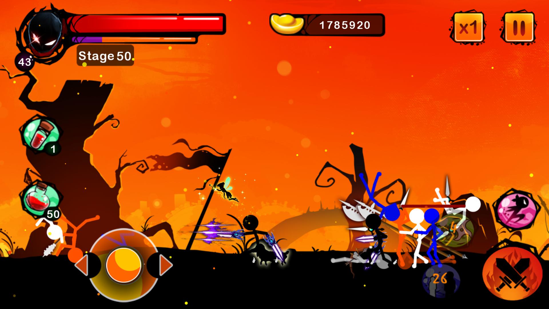 Stickman Ghost: Ninja Warrior: Action Game Offline_截图_6