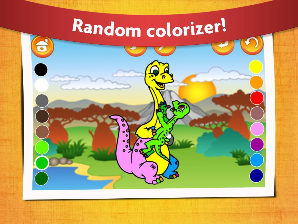 Kids Dinosaur Coloring Pages - Free Dino Game_游戏简介_图4