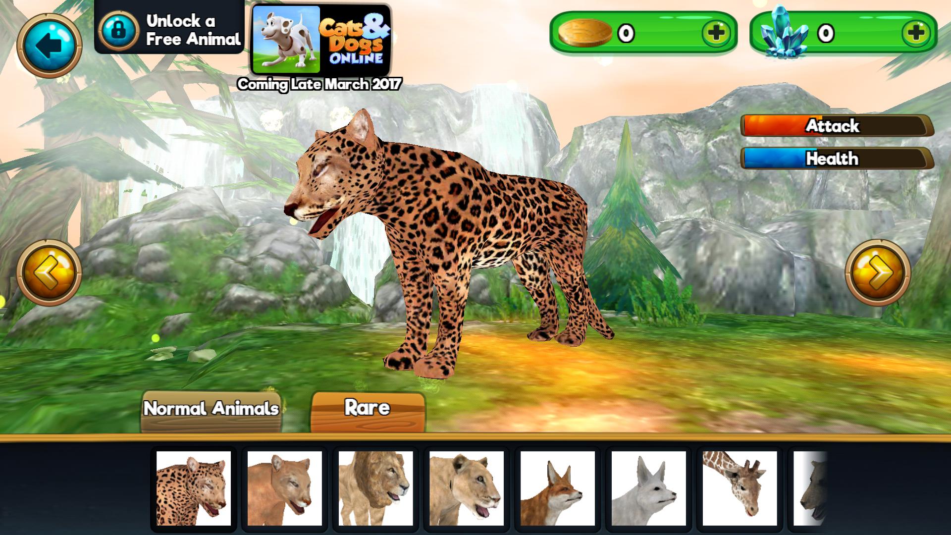 Animal Sim Online: Big Cats 3D_截图_5