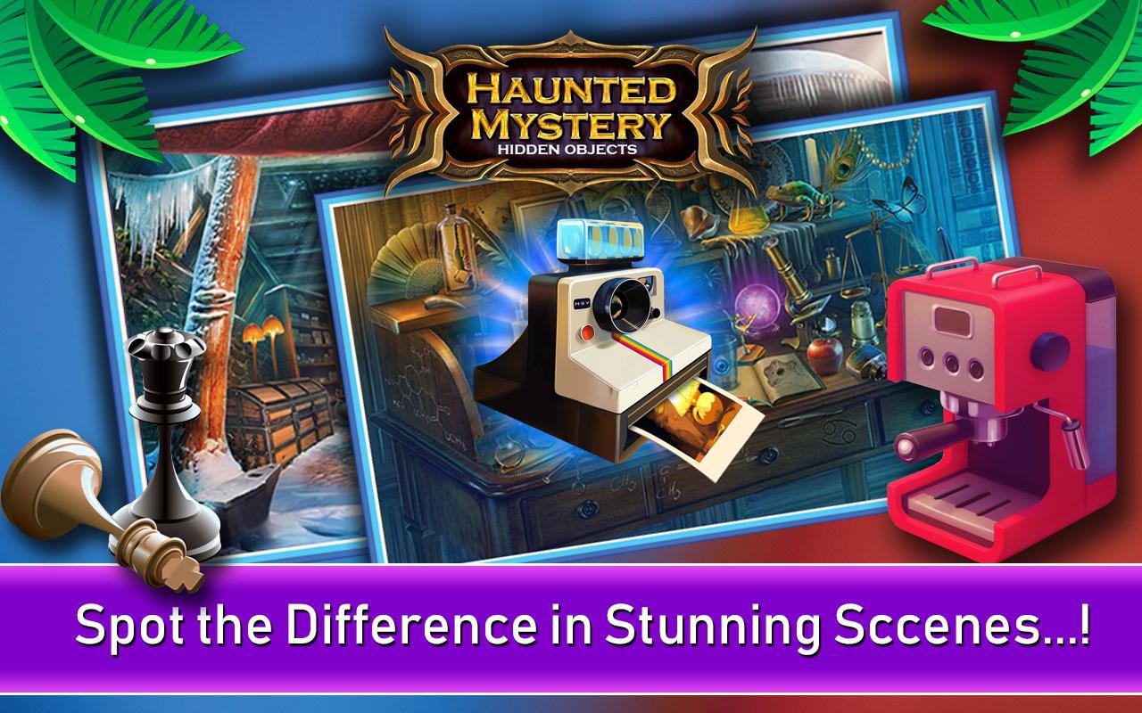 Hidden Object Games 200 Levels : Haunted Mystery_截图_2