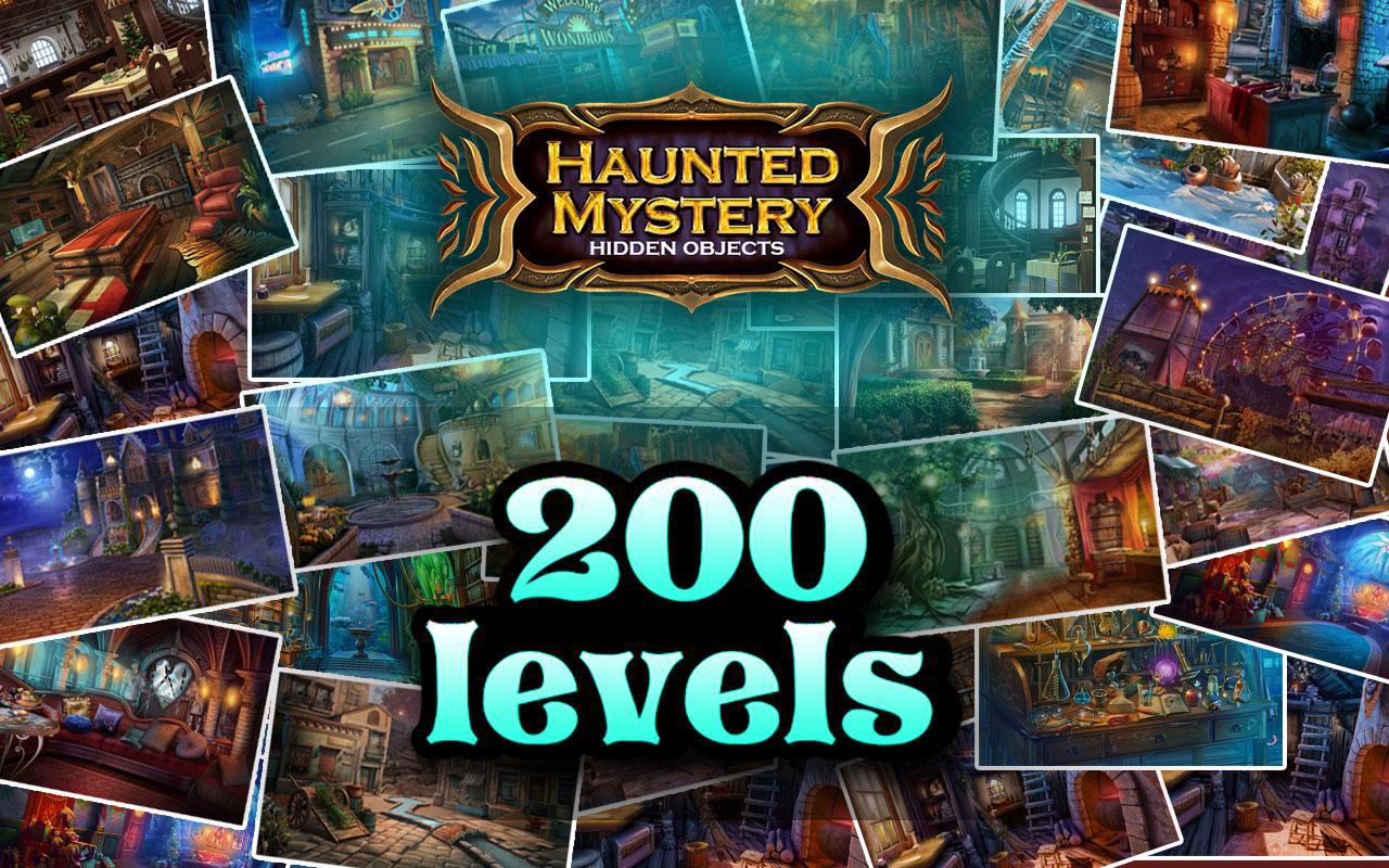 Hidden Object Games 200 Levels : Haunted Mystery_截图_5