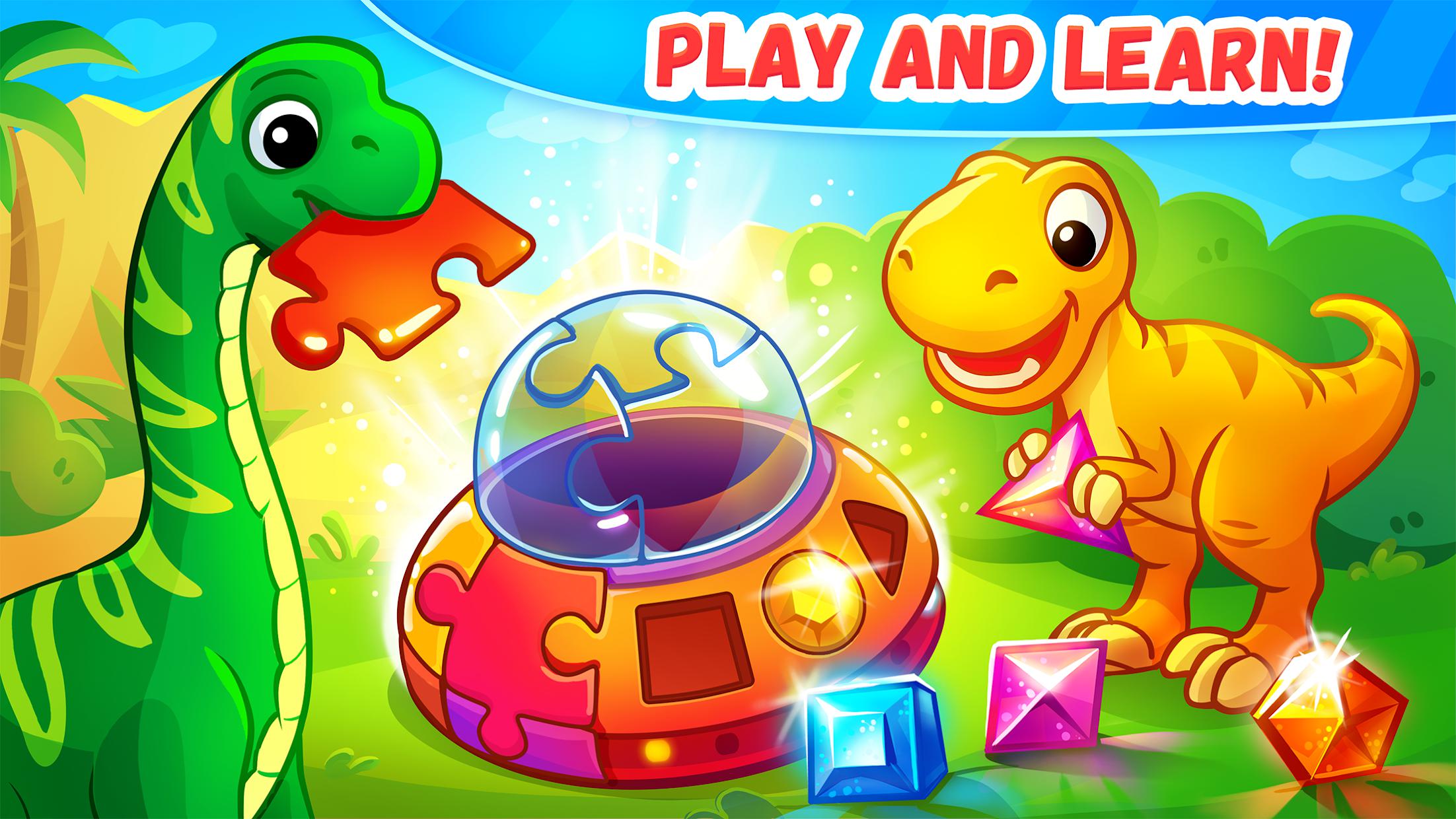 Dinosaurs 2 ~ Fun educational games for kids age 5_截图_3