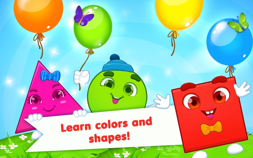 学习孩子的形状和颜色：孩子们的游戏_截图_6
