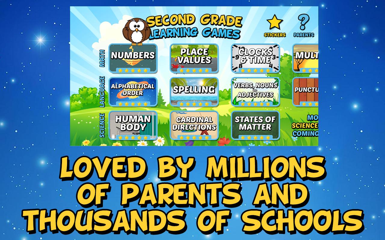 Second Grade Learning Games Free_截图_4