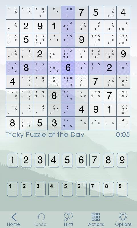 Sudoku Of The Day_截图_2