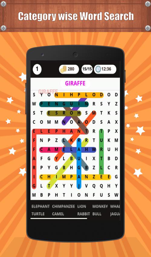 Word Search Game ( Word Finder )_截图_5