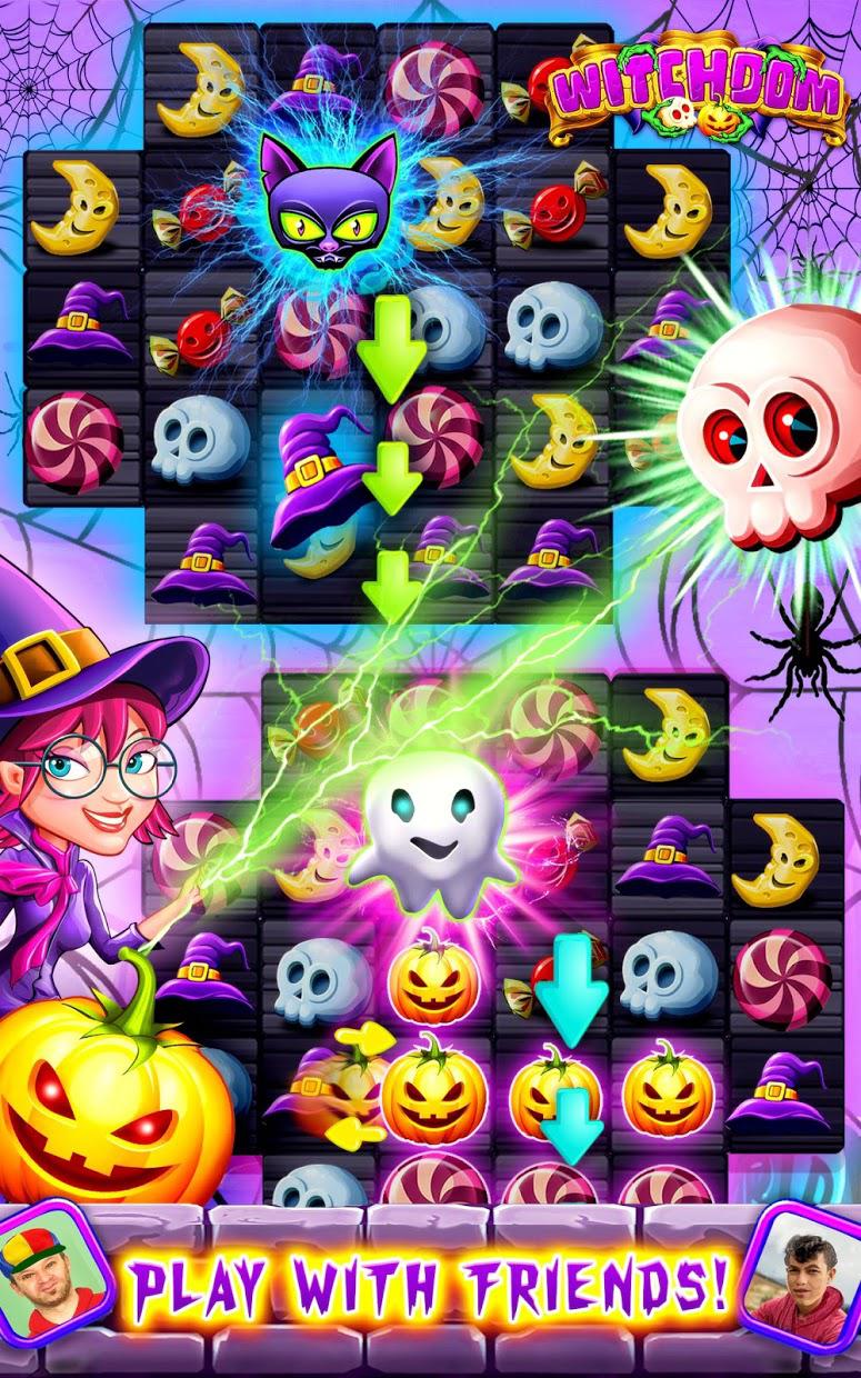 Witchdom - Candy Witch Match 3 Puzzle_截图_4