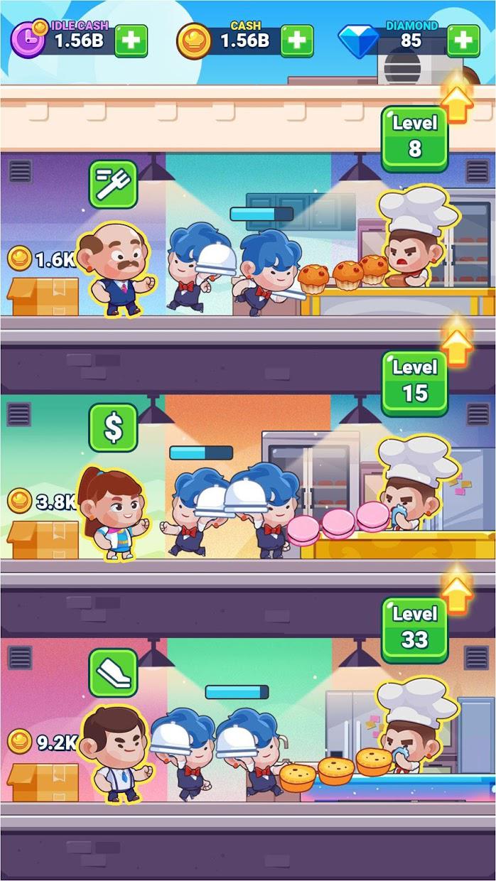 Idle Restaurant Tycoon : Idle Cooking & Restaurant