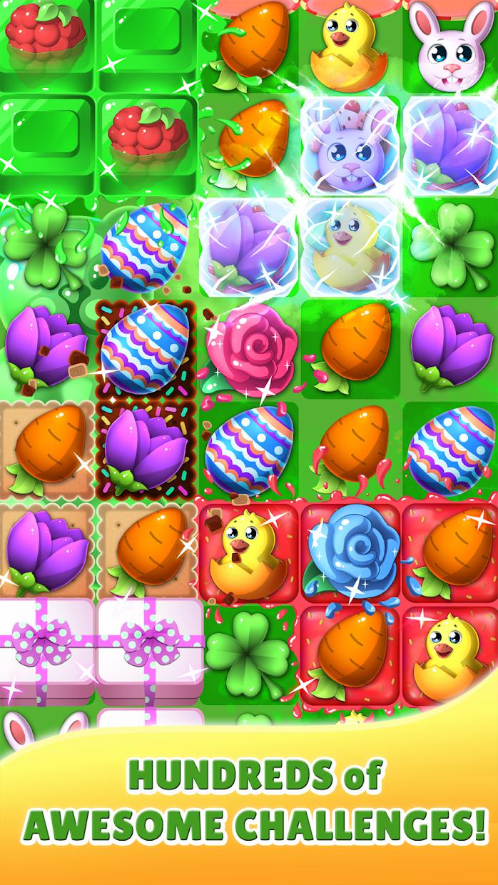 Easter Bunny Swipe: Egg Game_截图_5
