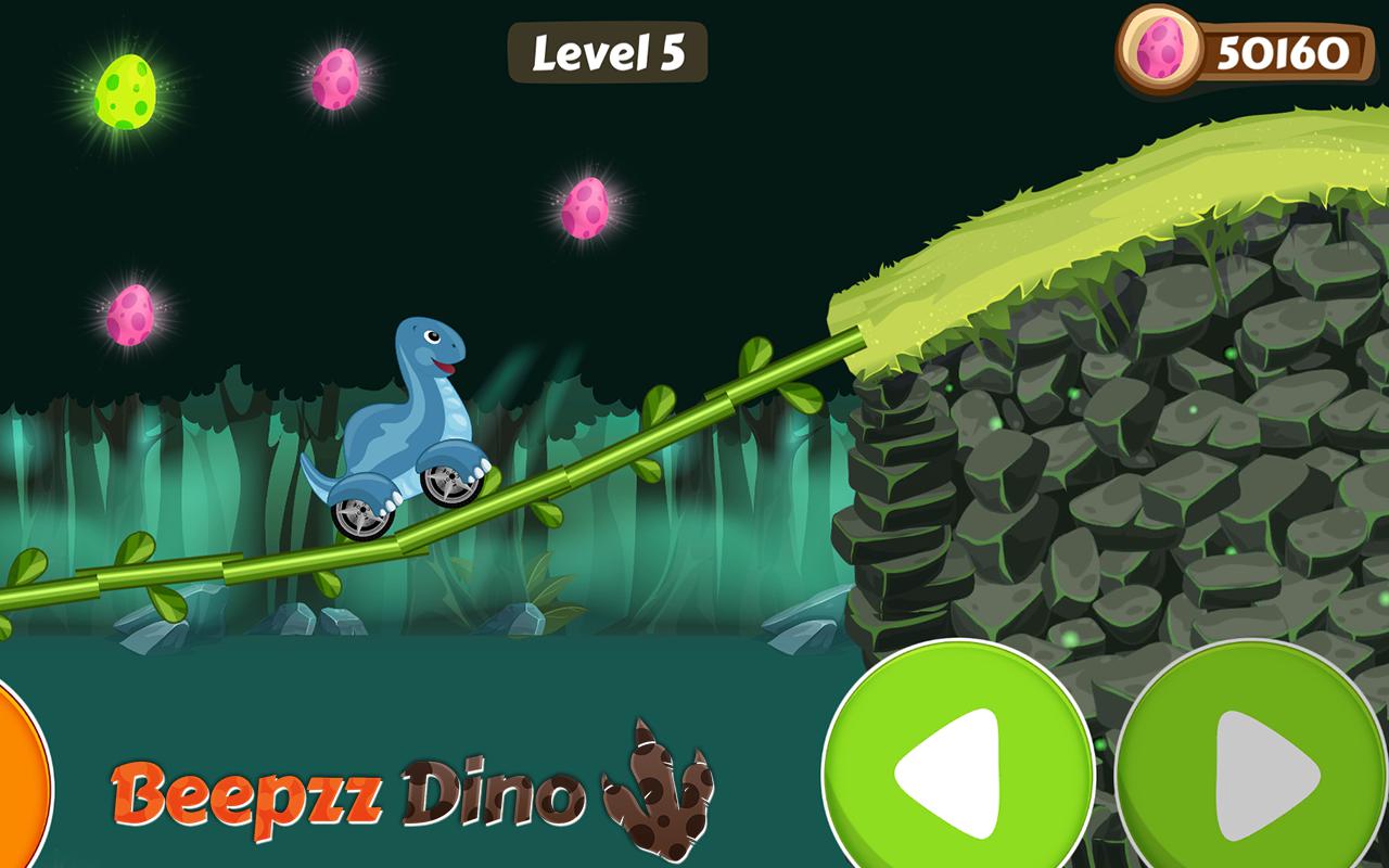 Racing game for Kids - Beepzz Dinosaur_截图_3