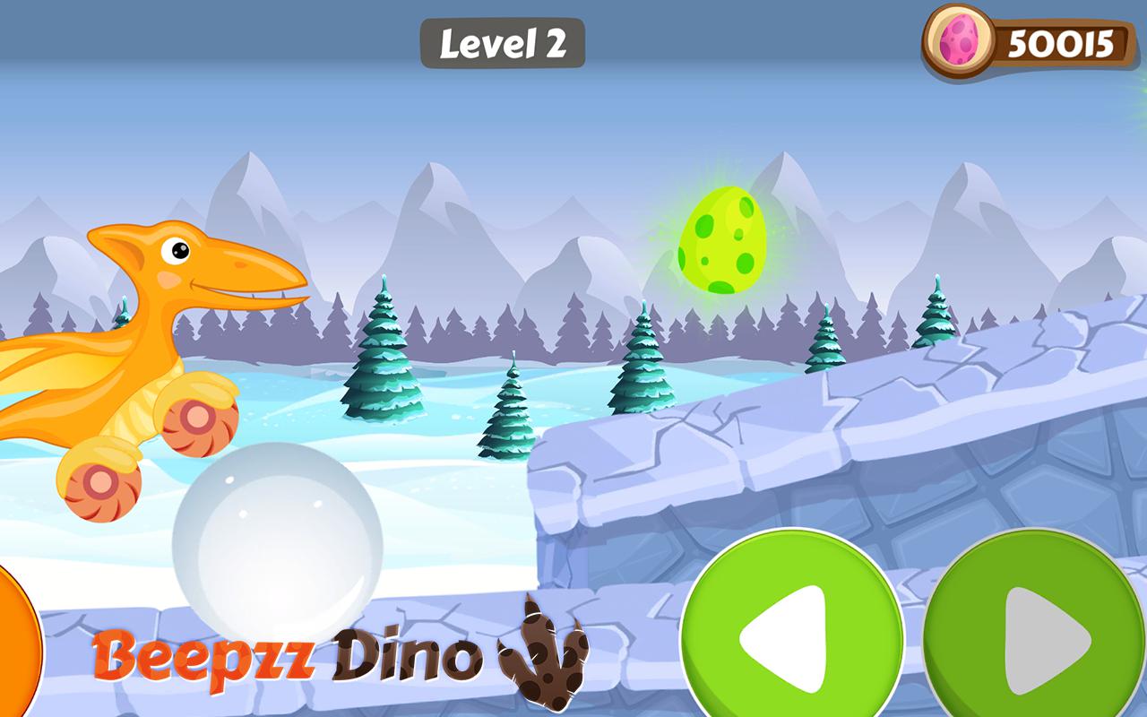 Racing game for Kids - Beepzz Dinosaur_截图_4