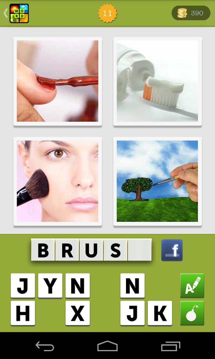 4 Pics 1 Word What's the Photo_游戏简介_图2