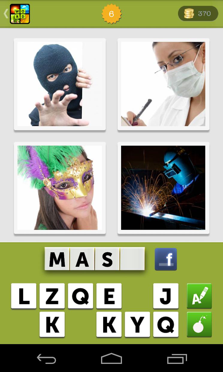 4 Pics 1 Word What's the Photo_游戏简介_图3