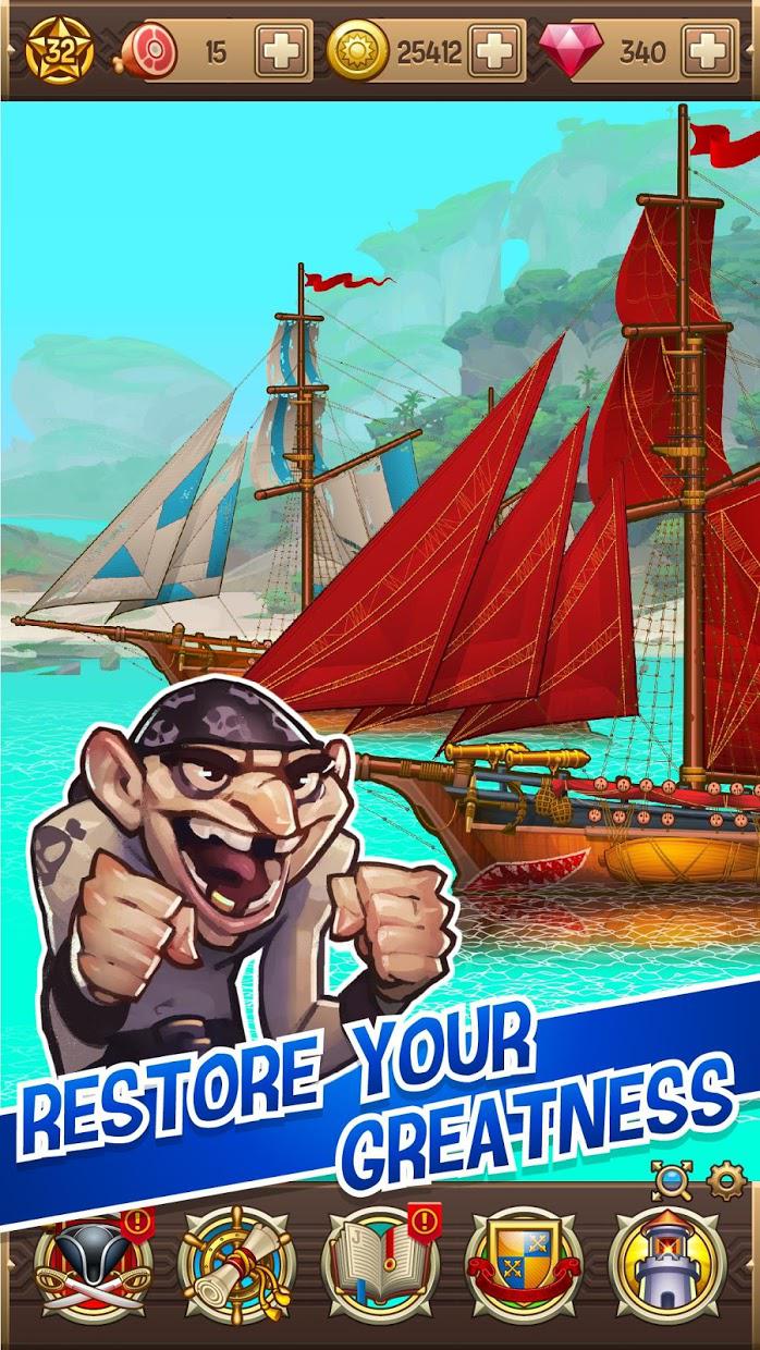 Sea Devils PRO - The Pirate Adventure Game_截图_5