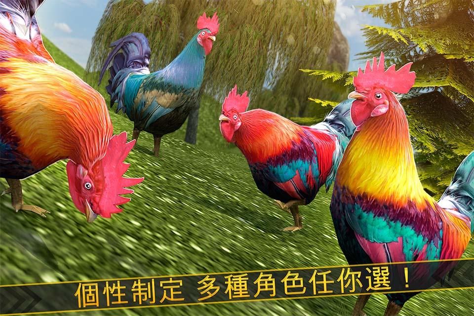 鸡场 - 公鸡 赛跑 - Rooster Chicks_截图_3