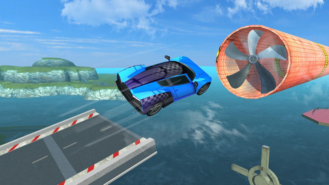 Mega Ramp Car Racing :  Impossible Tracks 3D_截图_4