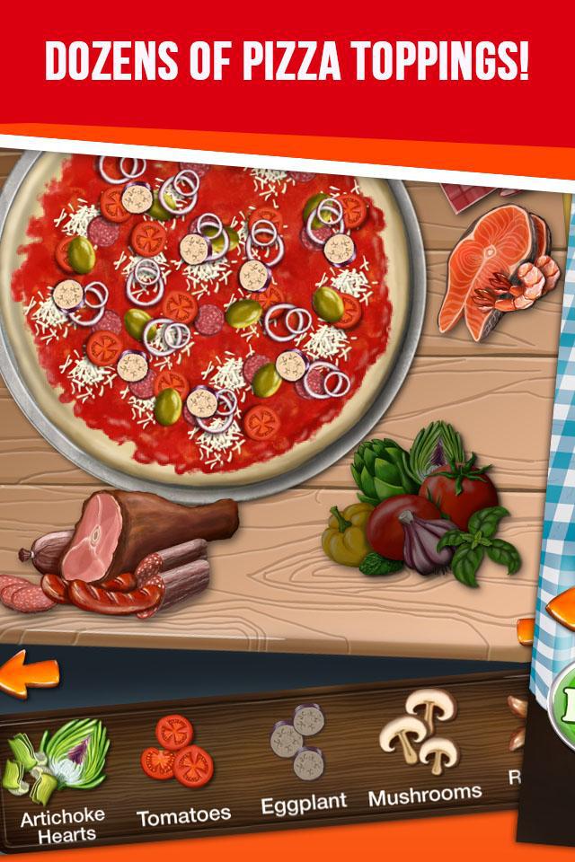 我的比萨饼店 - 比萨制作游戏_截图_5