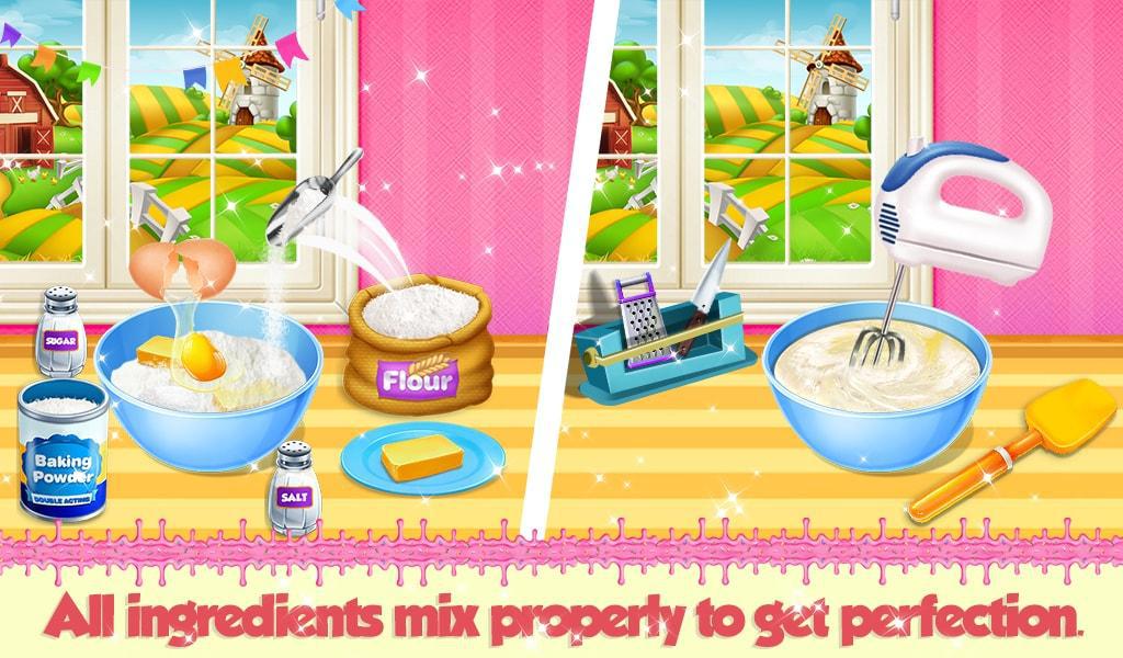 Cosmetic Box Cake Maker - Barbie Cooking Games_截图_2