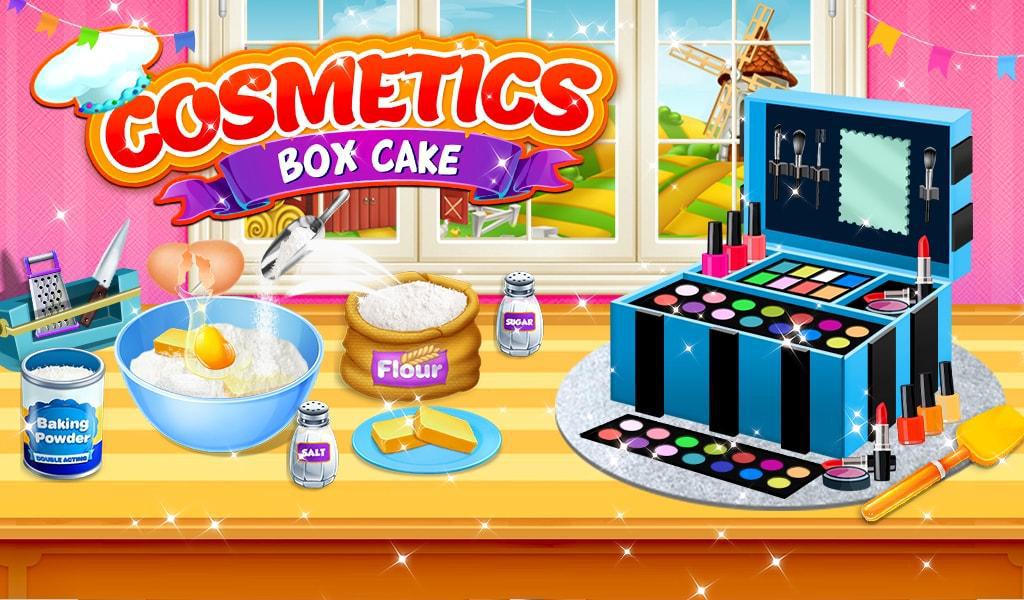 Cosmetic Box Cake Maker - Barbie Cooking Games_截图_5