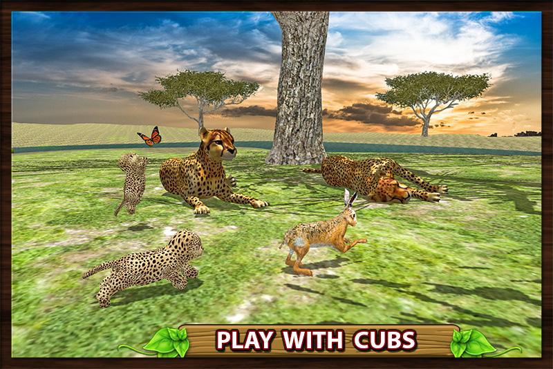 Furious Cheetah Family Simulator_截图_3