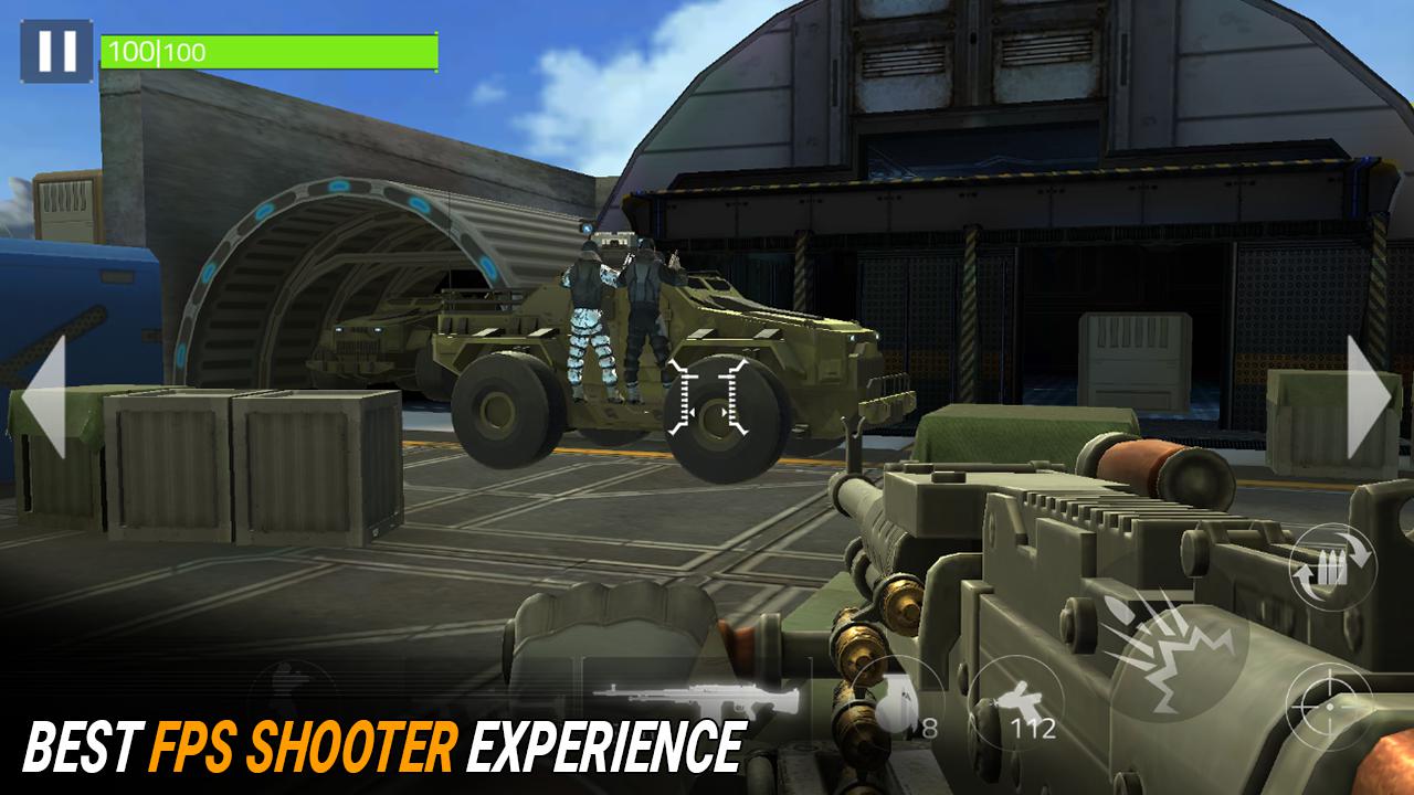 Fire Sniper Combat: FPS 3D Shooting Game_截图_5
