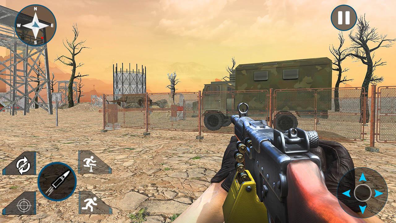 Army Sniper Desert 3D Shooter