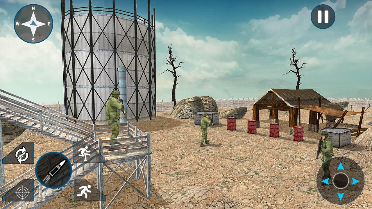 Army Sniper Desert 3D Shooter_截图_3