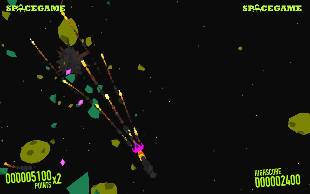 Power Shooter! 3D asteroids space game_截图_2