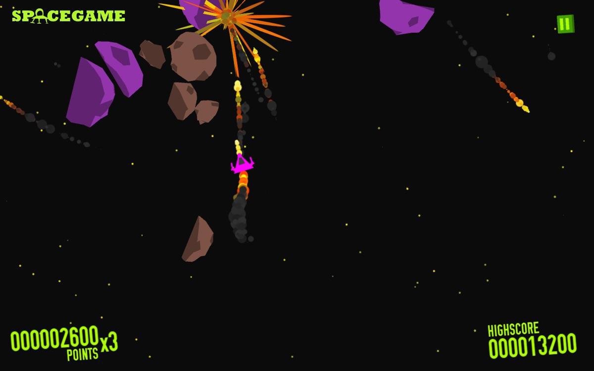 Power Shooter! 3D asteroids space game_截图_4
