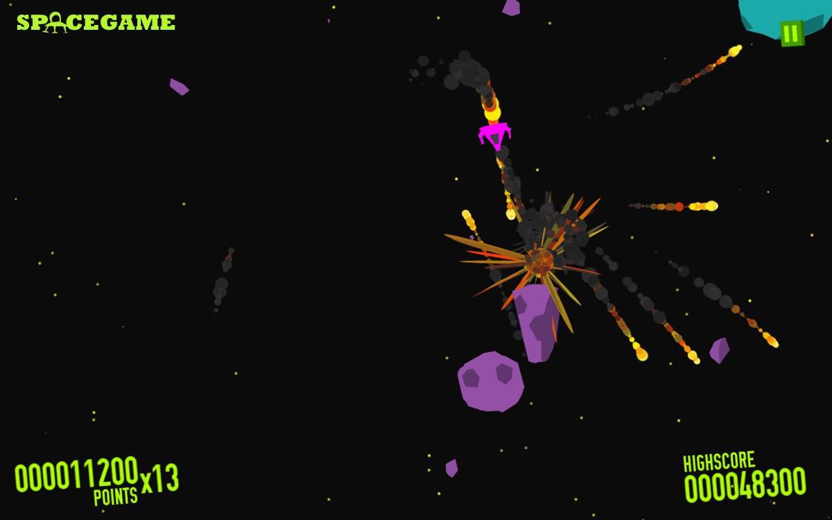 Power Shooter! 3D asteroids space game_截图_3