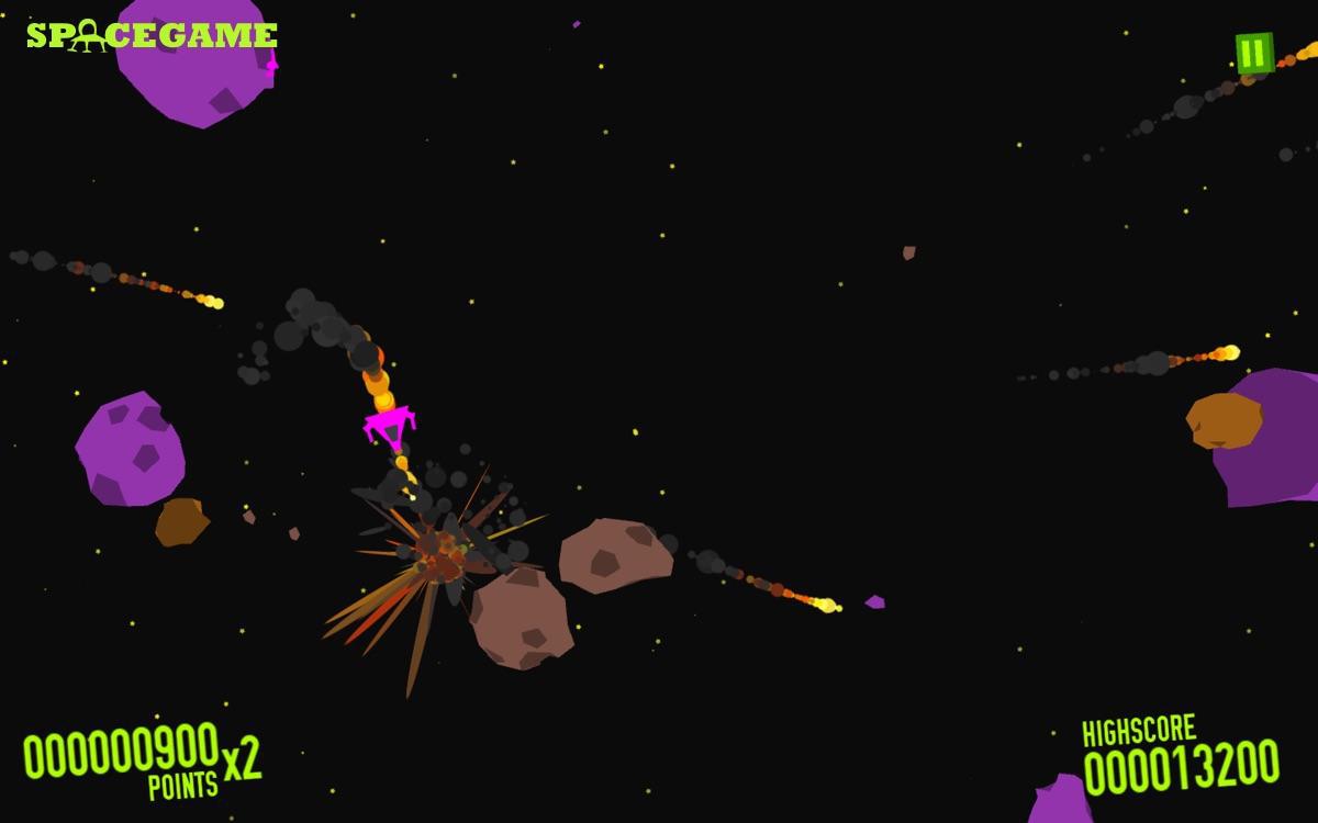 Power Shooter! 3D asteroids space game_截图_5