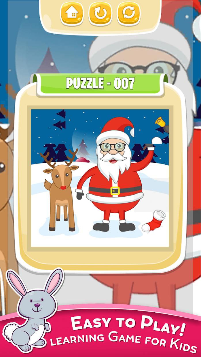 Kids Puzzles - Christmas Jigsaw game _游戏简介_图4